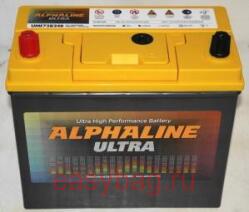  Alphaline ULTRA (75B24R) 59Ah L+   550 