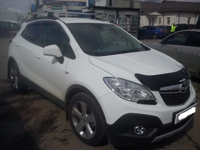 thule wingbar opel mokka