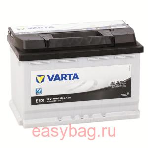 ����������� Varta Black E13 70�� �������� ���������� 570409