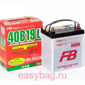  40B19L The Furukawa FB SUPER NOVA  38 Ah,   330 , 185x125x227