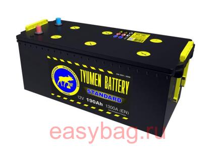 ����������� (���) ������ Standart 6��-190 12V-190Ah L+ 518/228/238 �����