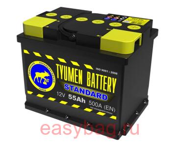 ����������� (���) ������ Standart 6��-55L 12V-55Ah L+ 242/175/190