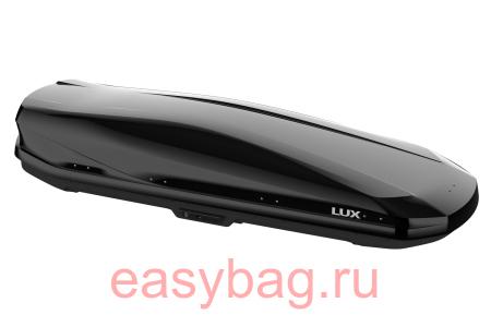 Автобокс LUX IRBIS 206 черный глянец 470L с двустор. откр. (2060х750х360) (арт. 793471)