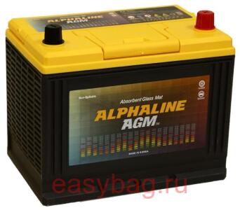 ����������� Alphaline AGM Start-Stop (AX D26L) 75Ah R+ �������� ��� 720 �