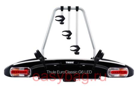 Велокрепление на фаркоп Thule EuroClassic G6 LED 929 для 3-х велосипедов