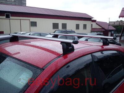 Багажник на крышу для Suzuki Kizashi седан с аэродинамичными поперечинами