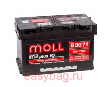   () MOLL M3plus K2 12V-71Ah R   276/175/175
