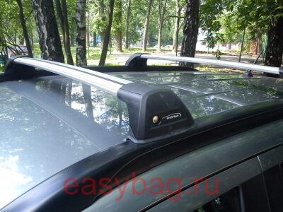 Багажник на крышу PRORACK Whispbar (Прорак) для Mitsubishi Outlander III (Аутландер 3) с интегрированными рейлингами (S26 х K 683)