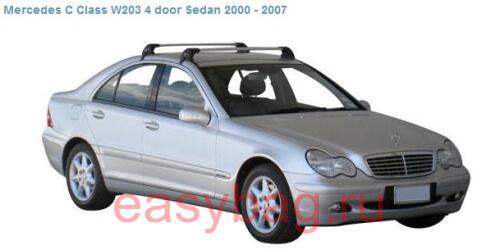  PRORACK Whispbar()  Mercedes C Class (W203), 4 . 