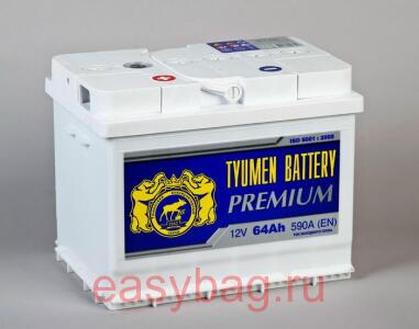 ����������� (���) ������ Premium�6��-64 12V-64Ah L+ 242/175/190