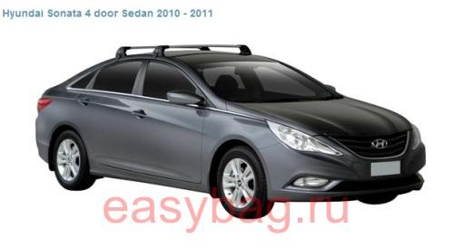 Автобагажники Whispbar Prorack для Hyundai Sonata седан (S7 х K503)