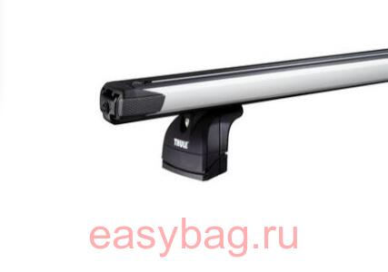 Купить багажник на низкие рейлинги THULE Slidebar с выдвижными аэродинамическими дугами для AUDI A6 Avant, 5-dr Estate Flush Railling (753х891х4001)