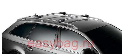 Багажник на рейлинги Thule Whingbar Edge для BMW X5, 5-dr SUV (53) Railing (9583)