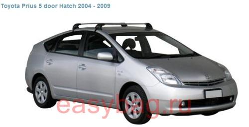 Багажник на крышу Prorack для Toyota Prius (S6 х K 404)