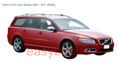 ������������� Whispbar Prorack ��� Volvo V 70 ��������� � ���������� (S54)