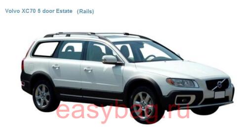 �������� �� ����� Prorack ��� Volvo XC 70 � ���������� (S54)