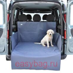 Накидка для перевозки собак в багажнике "daf 049 S" серая