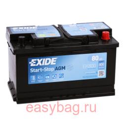  Exide AGM Start-Stop 80    EK800