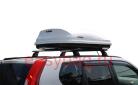 Авто боксы на крышу LUX600 белый глянцевый (160х92х40 см) двухстороннее открытие 440 литров