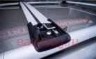 Багажники Ferretti R43 серебристый для Kia Sorento до 2011 года (на рейлинги)