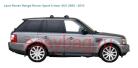 Аэродинамические автобагажники Whispbar Prorack для Land Rover Range Rover Sport 5-дв. (S9 х K 436)