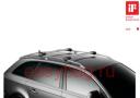 Багажник на рейлинги Thule Whingbar Edge для Nissan Qashqai 2014-> с рейлингами (9585)