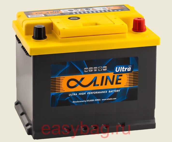 Аккумулятор Alphaline ULTRA (56800) 68Ah R+ пусковой ток 680 А